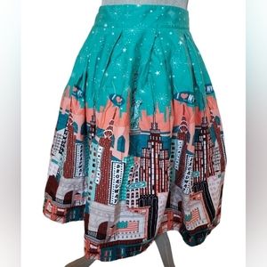 A Line New York City Broadway Landscape Skirt